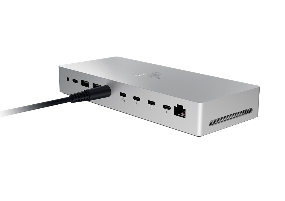 Razer Thunderbolt™ 5 Dock Mercury White｜Razer｜株式会社